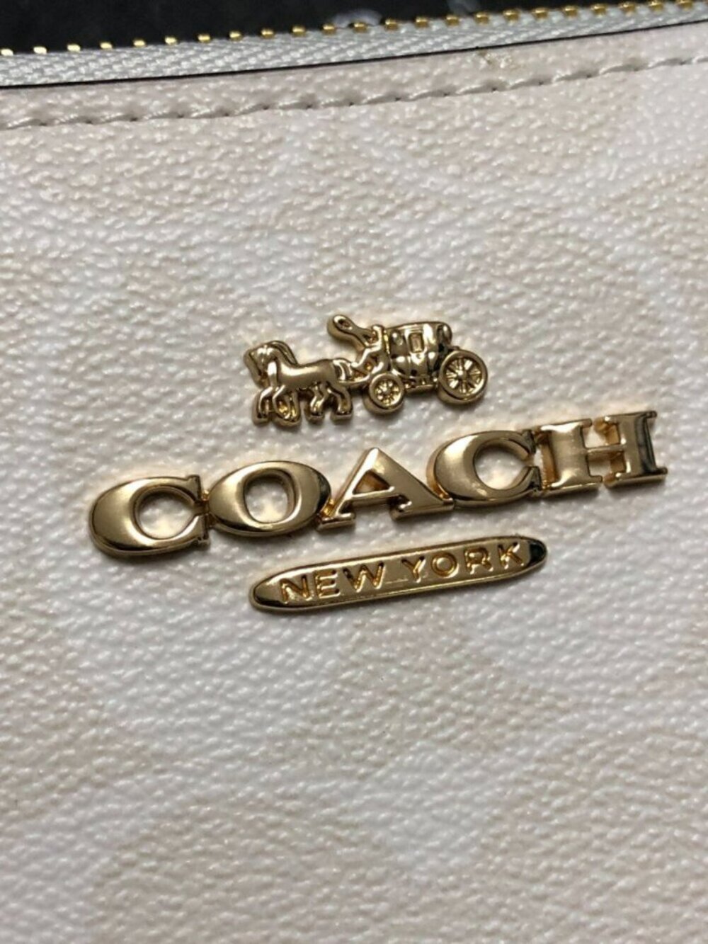 coach Teri Shoulder Bag In Signature Canvas white - Picture 6 of 9